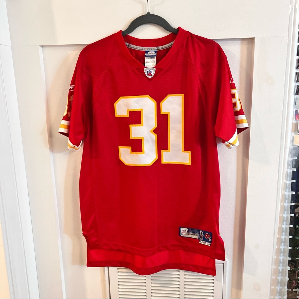 Kansas City Chiefs Priest Holmes #31 Reebok NFL Jersey youth XL
